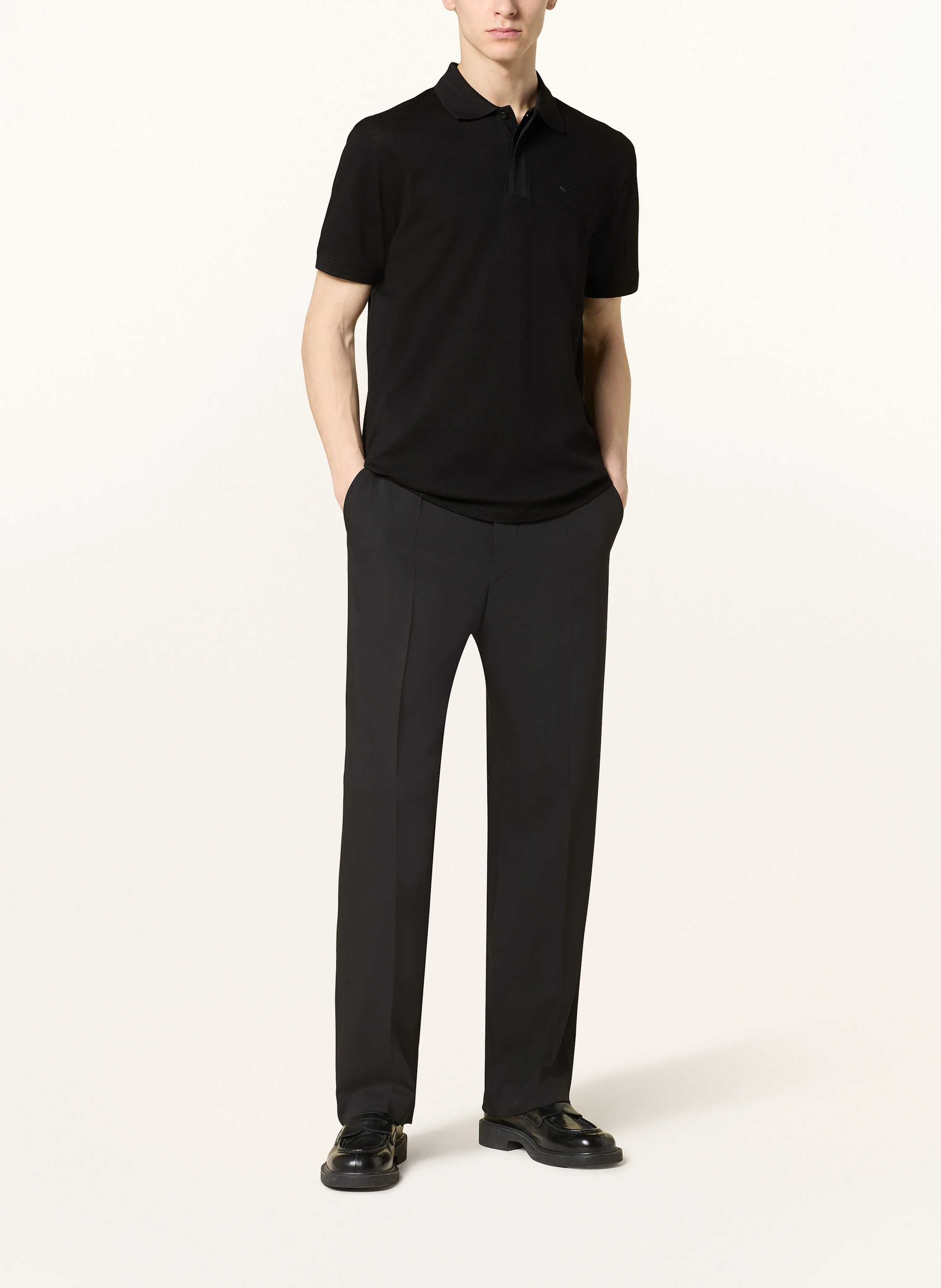 EMPORIO ARMANI Piqué-Poloshirt