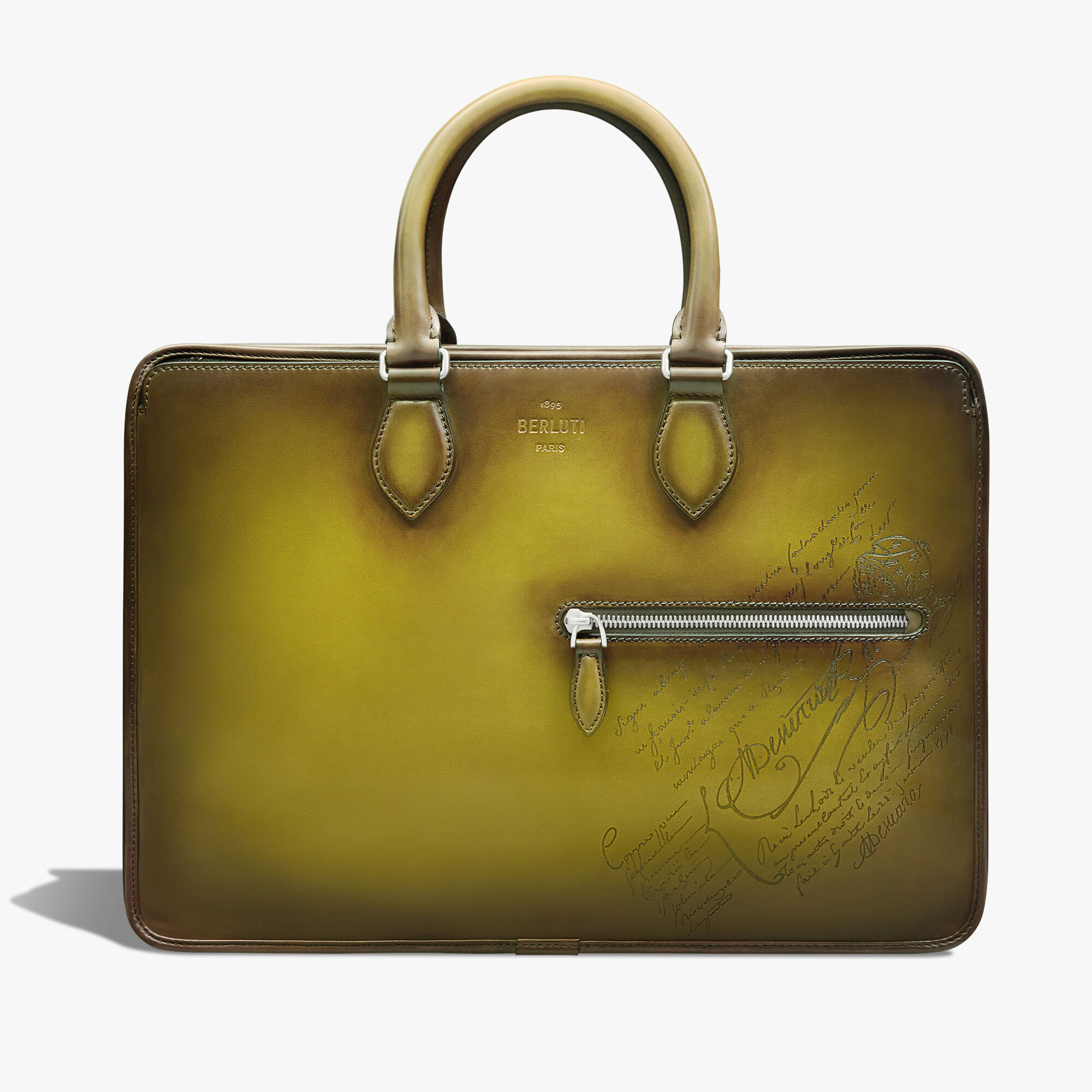 Cartable Un Jour En Cuir Scritto