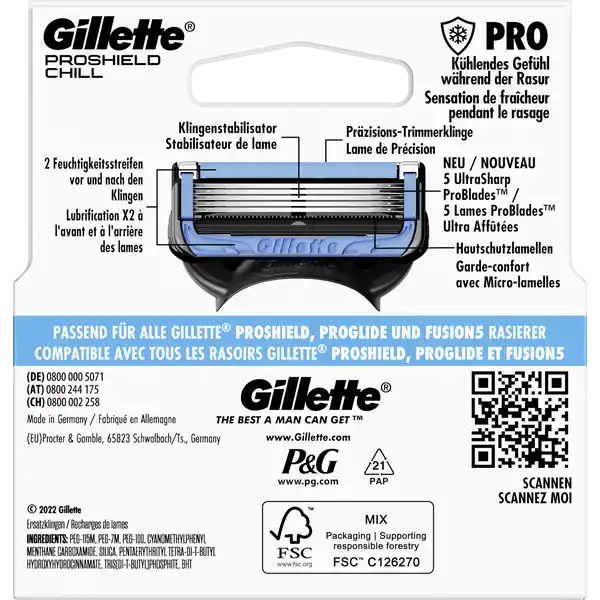 ProShield Chill Rasierklingen