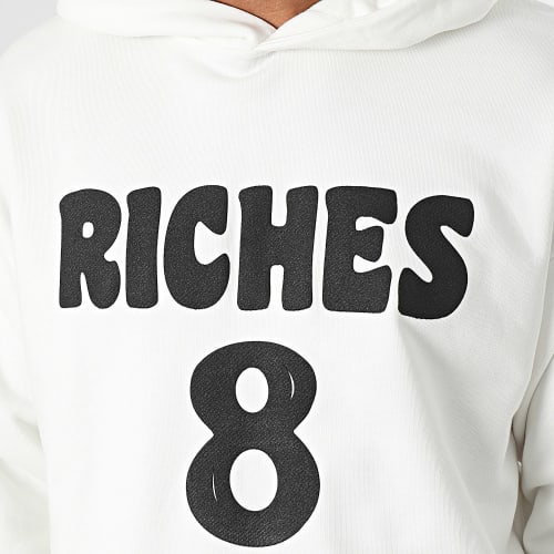 Sweat Capuche Blanc