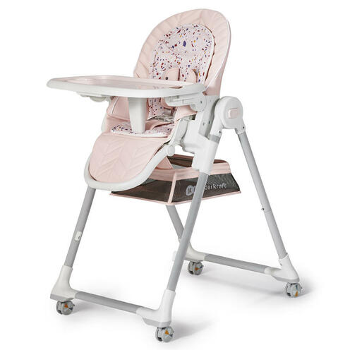 Chaise haute LASTREE Rose - KINDERKRAFT