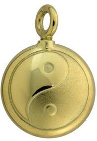 Ashanger Yin Yang goud