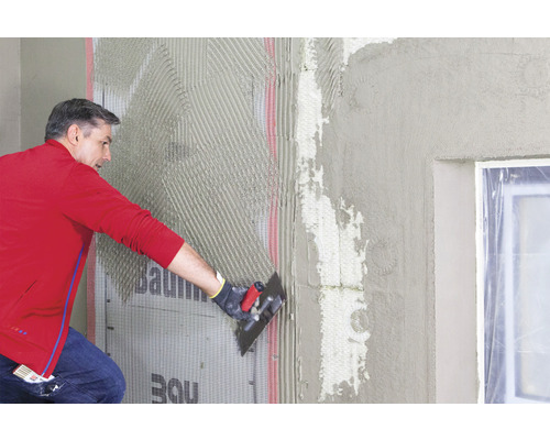 Baumit wapeningsglasweefsel 160 gr/m² 4,5 x 4 mm wit 10 mx 1 m rol = 10 m²