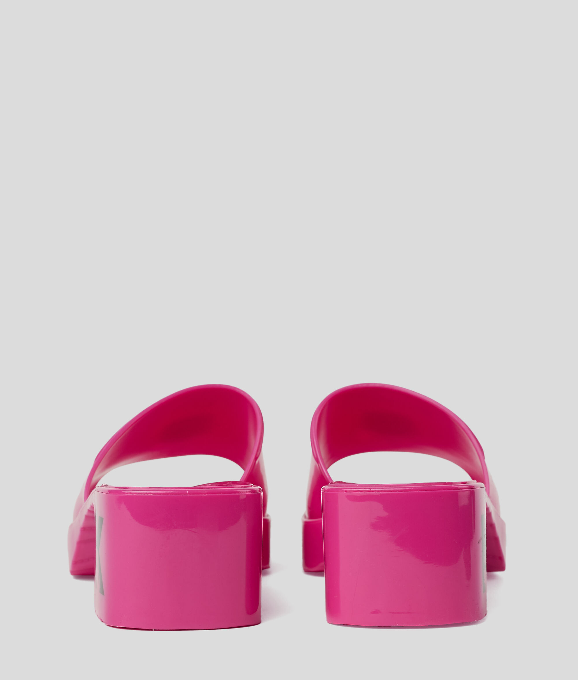 Mules Jelly Blok Heel Ikonic