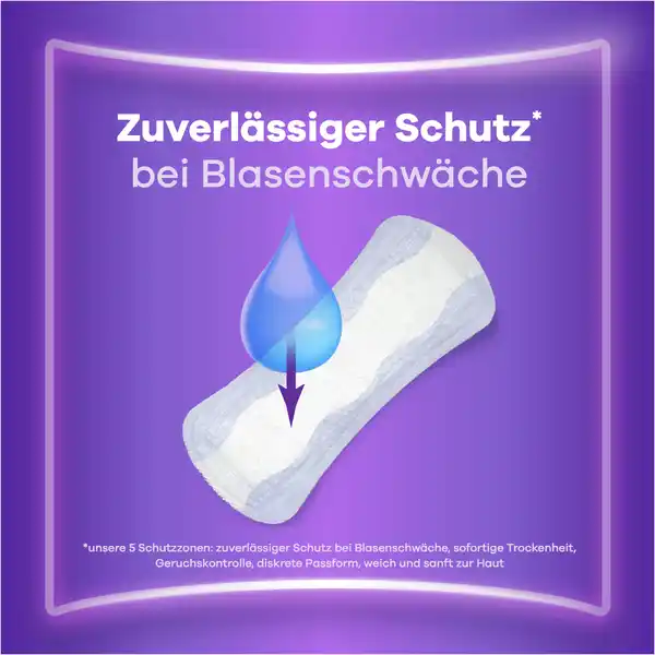 Discreet Inkontinenz Slipeinlage Long Plus