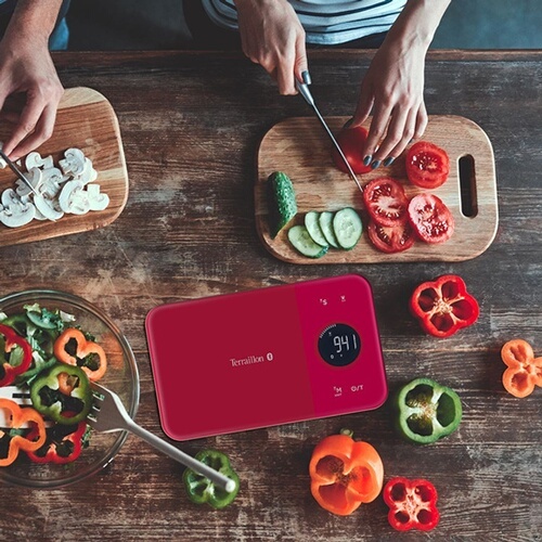 Balance de cuisine Terraillon NUTRITAB CONNECTEE CRANBERRY