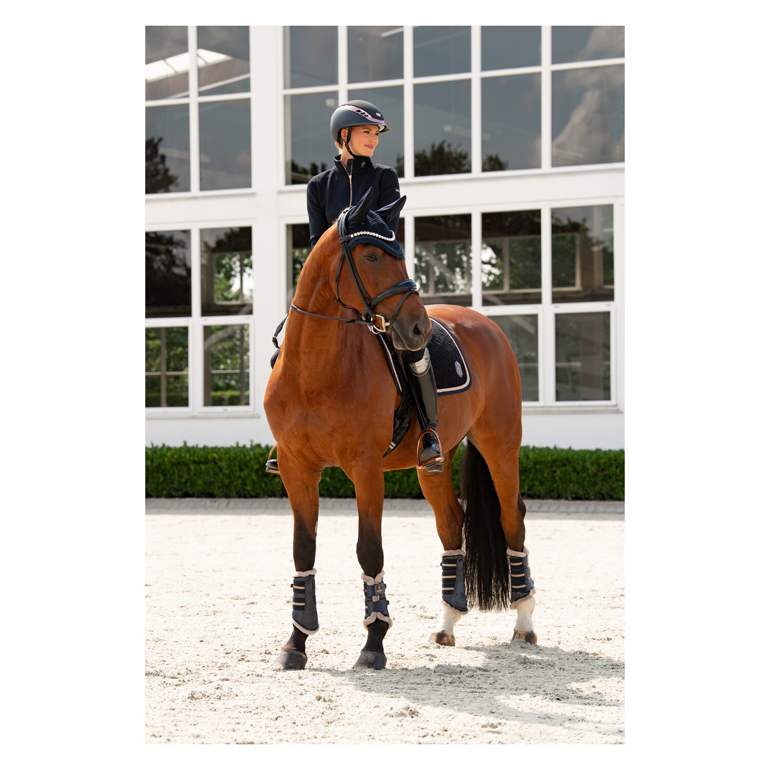 ESKADRON Heritage Schabracke Velvet Emblem - navy