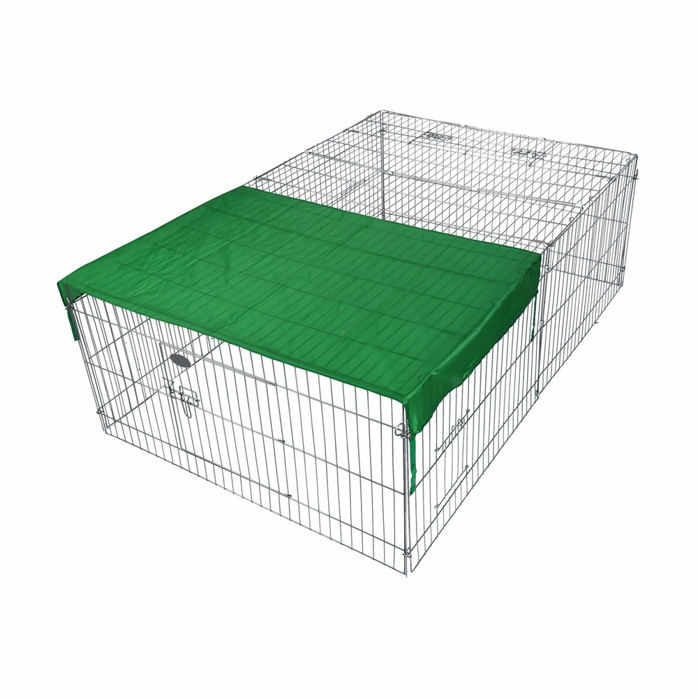 Parc enclos pour petits animaux domestiques 216 cm protection solaire