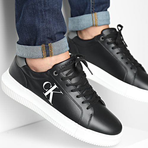 Baskets Chunky Cupsole Lace Up 0536 Black Silver