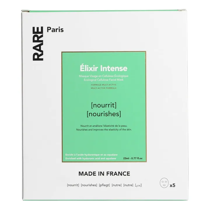 Rare Paris Masque Elixir intense nourrissant - Set de 5