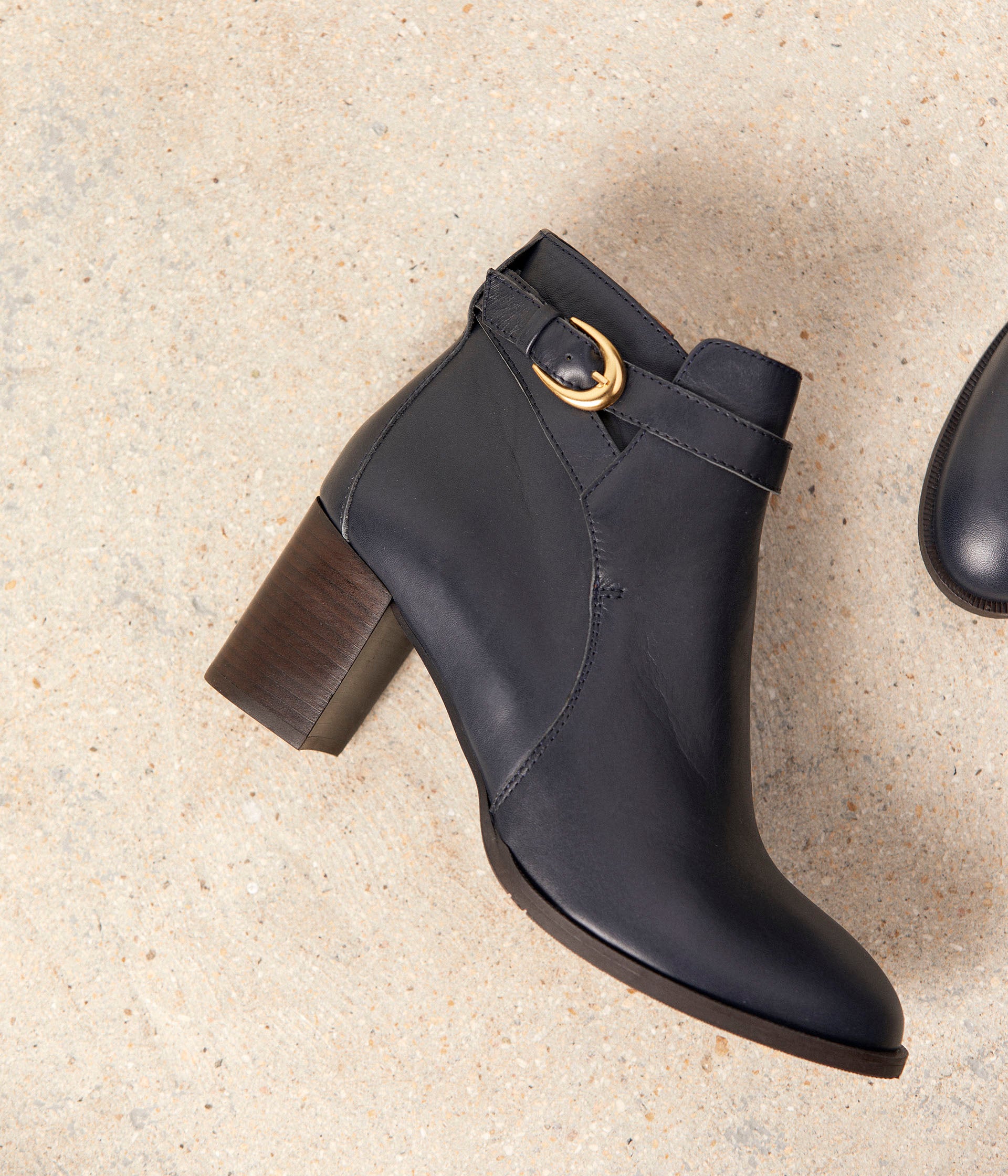 Bottines marine Marcelle
