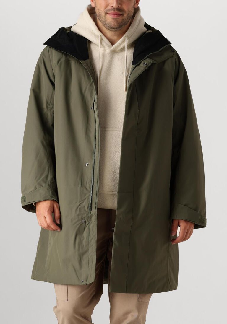 groene peak performance parka's m treeline insulated parka