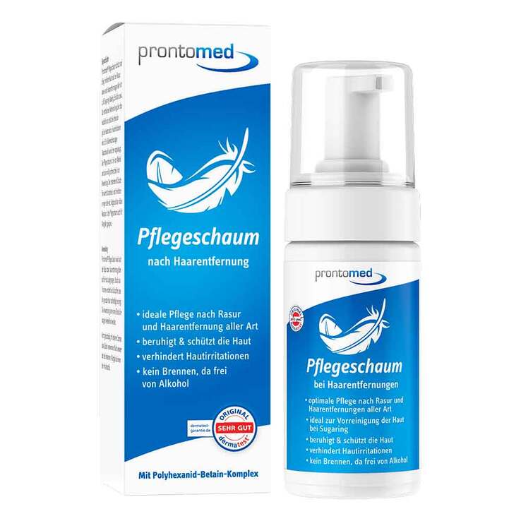 Prontomed Pflegeschaum nach Haarentfernung, 100 ml