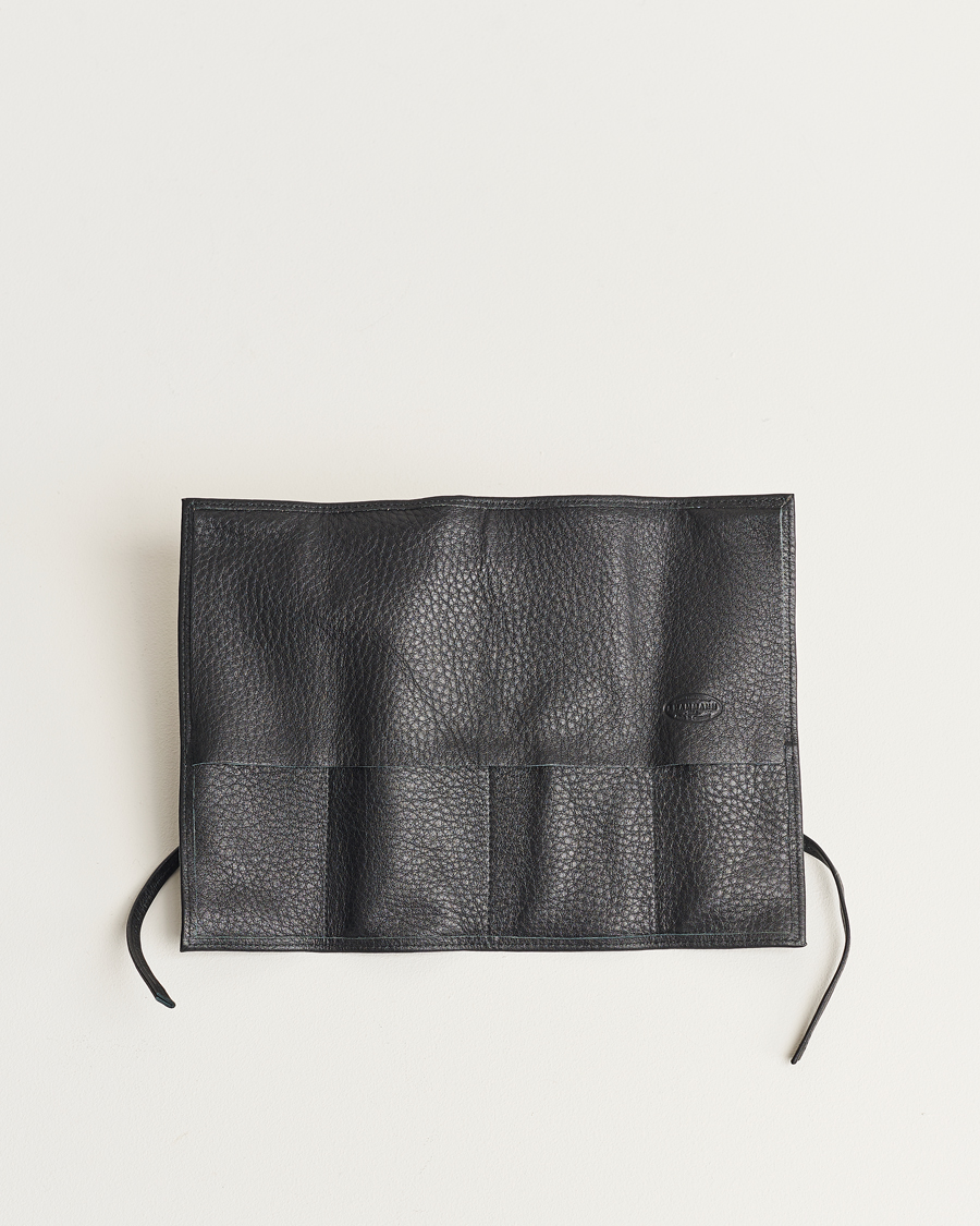 F. Hammann Flat Travel Watchroll Black