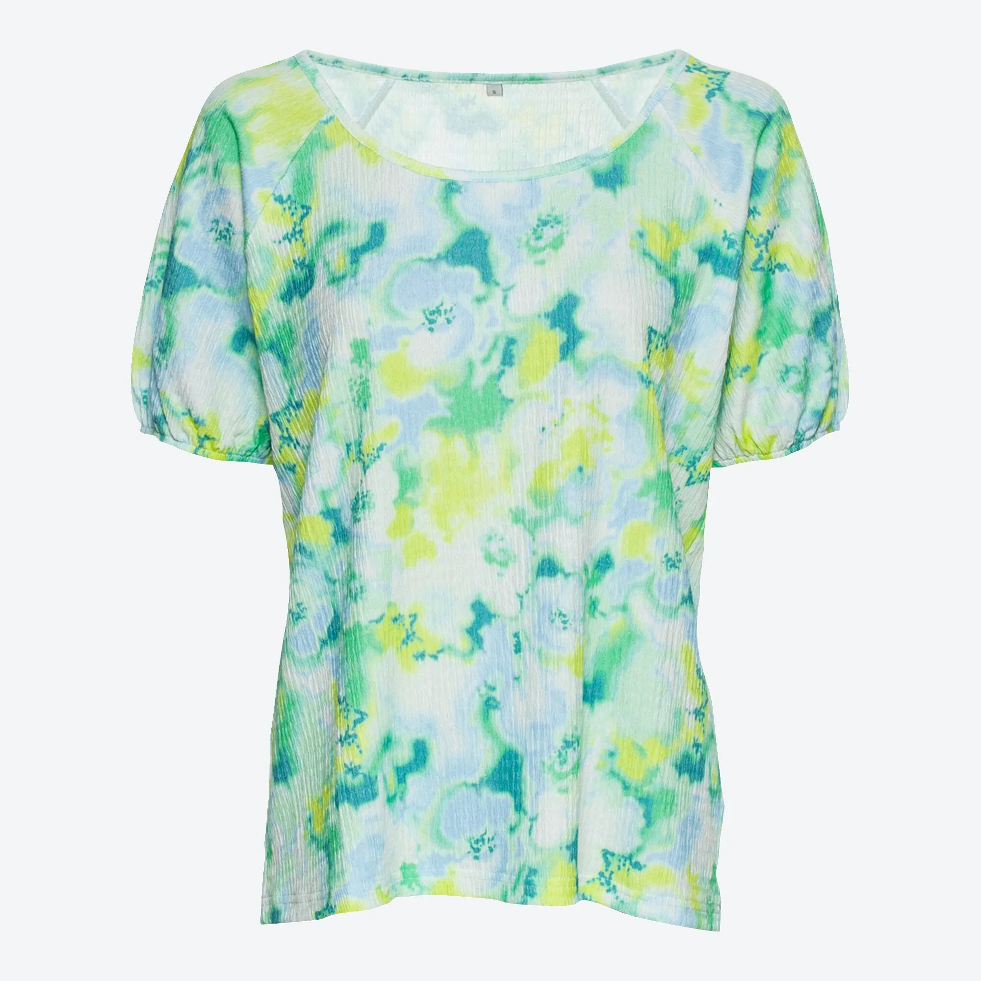 Damen-T-Shirt in Crinkle-Qualität