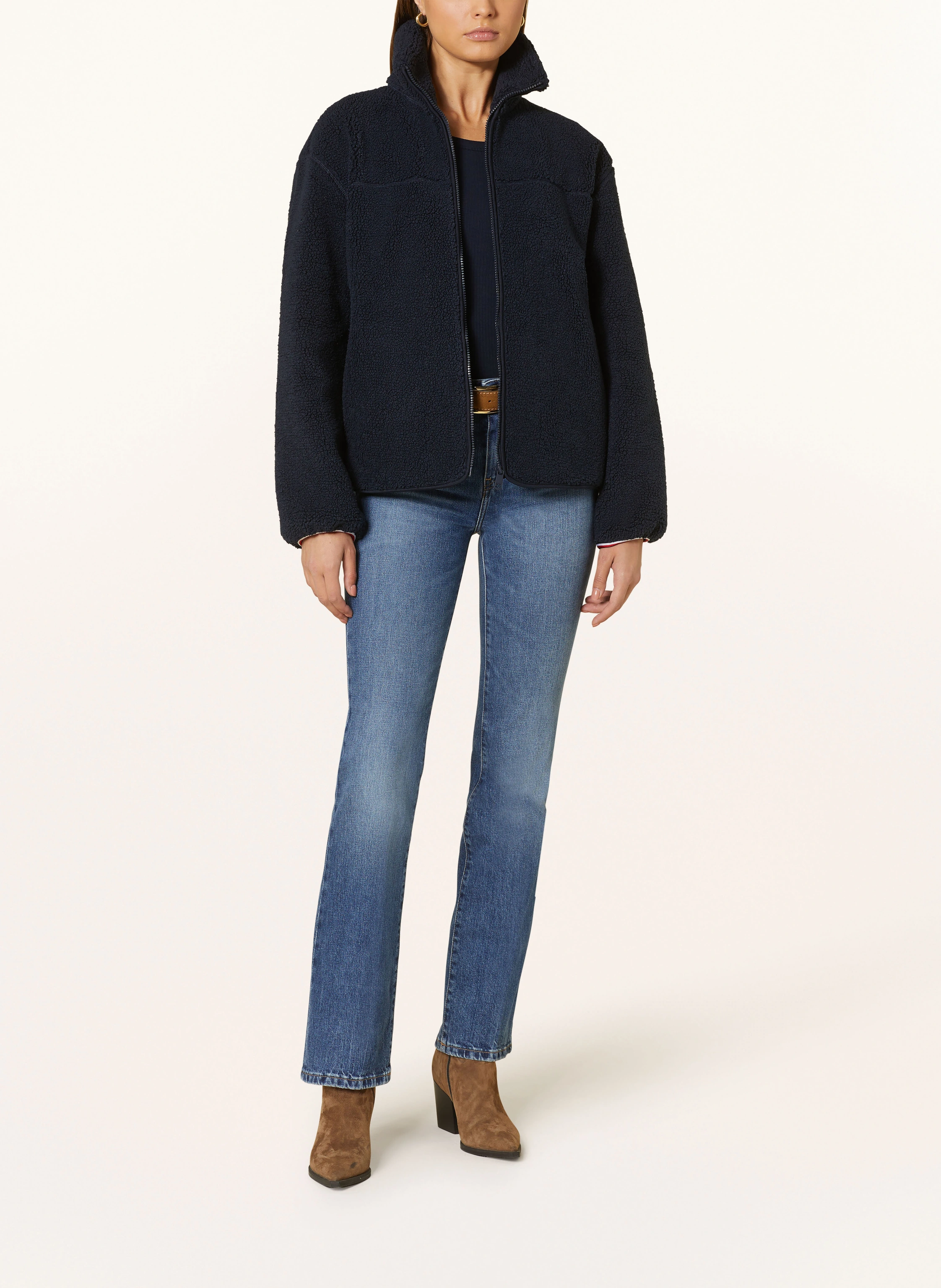 TOMMY HILFIGER Teddyfell-Jacke