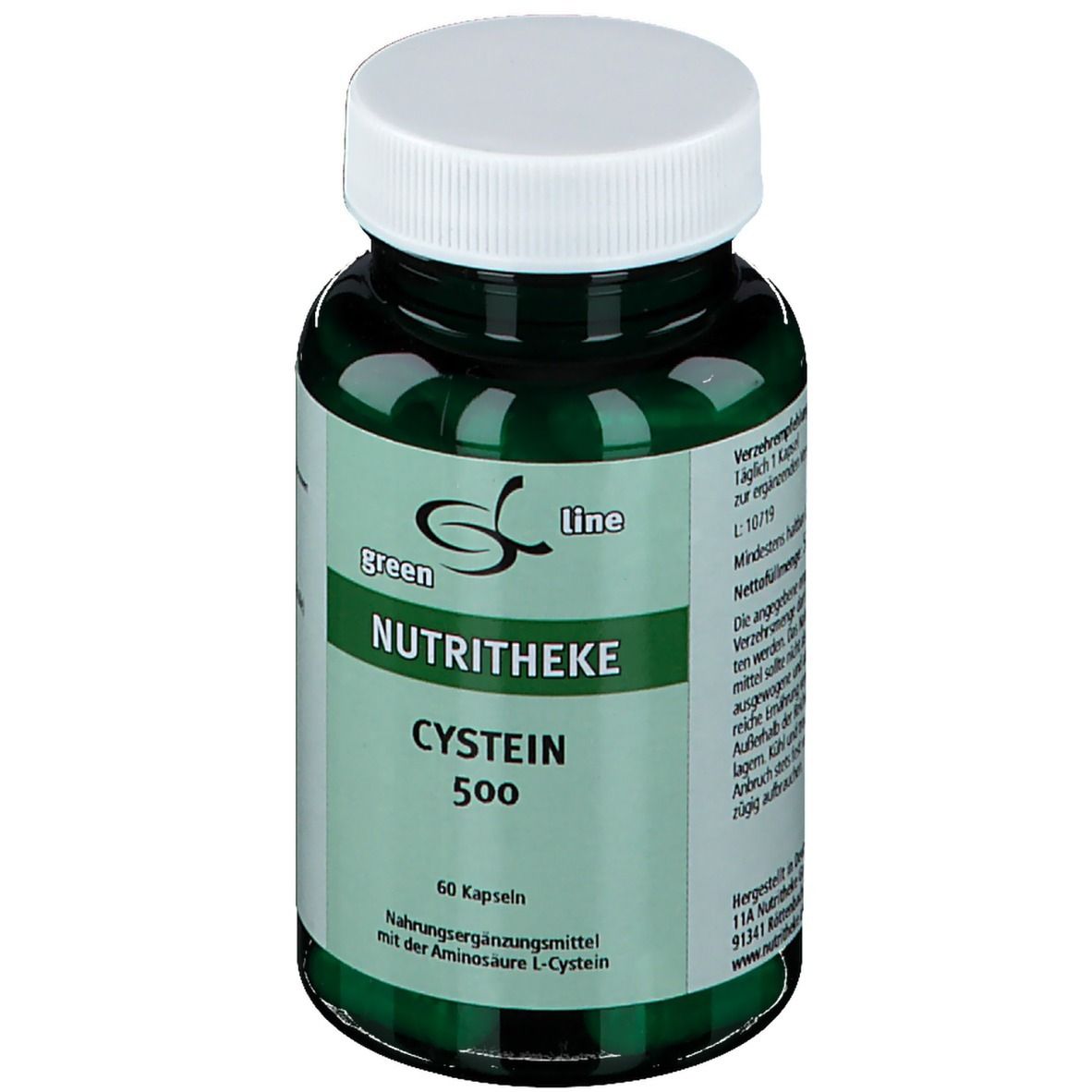 green line NUTRITHEKE Cystein 502