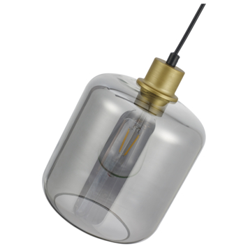 GAMMA hanglamp Lusso rookglas 73,5xØ18 cm