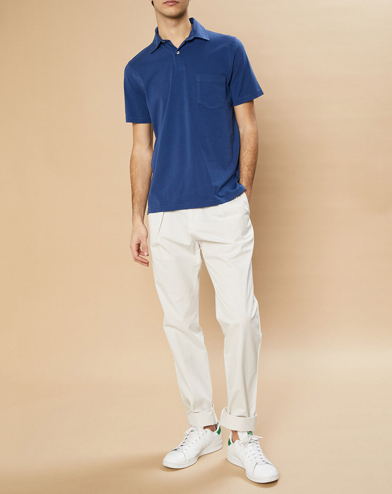 Hartford Polo Jersey worker bleu
