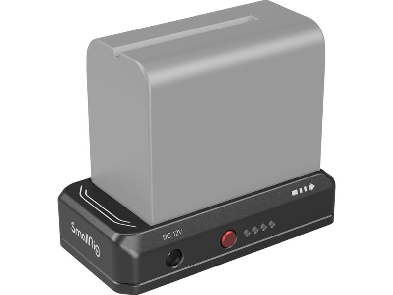 Smallrig Digitalkamera-Akku NP-F Battery Adapter Montagepla Montageplatten-Kit mit NP-FZ100 Dummy Akku-Stromkabel (Advanced Edition)