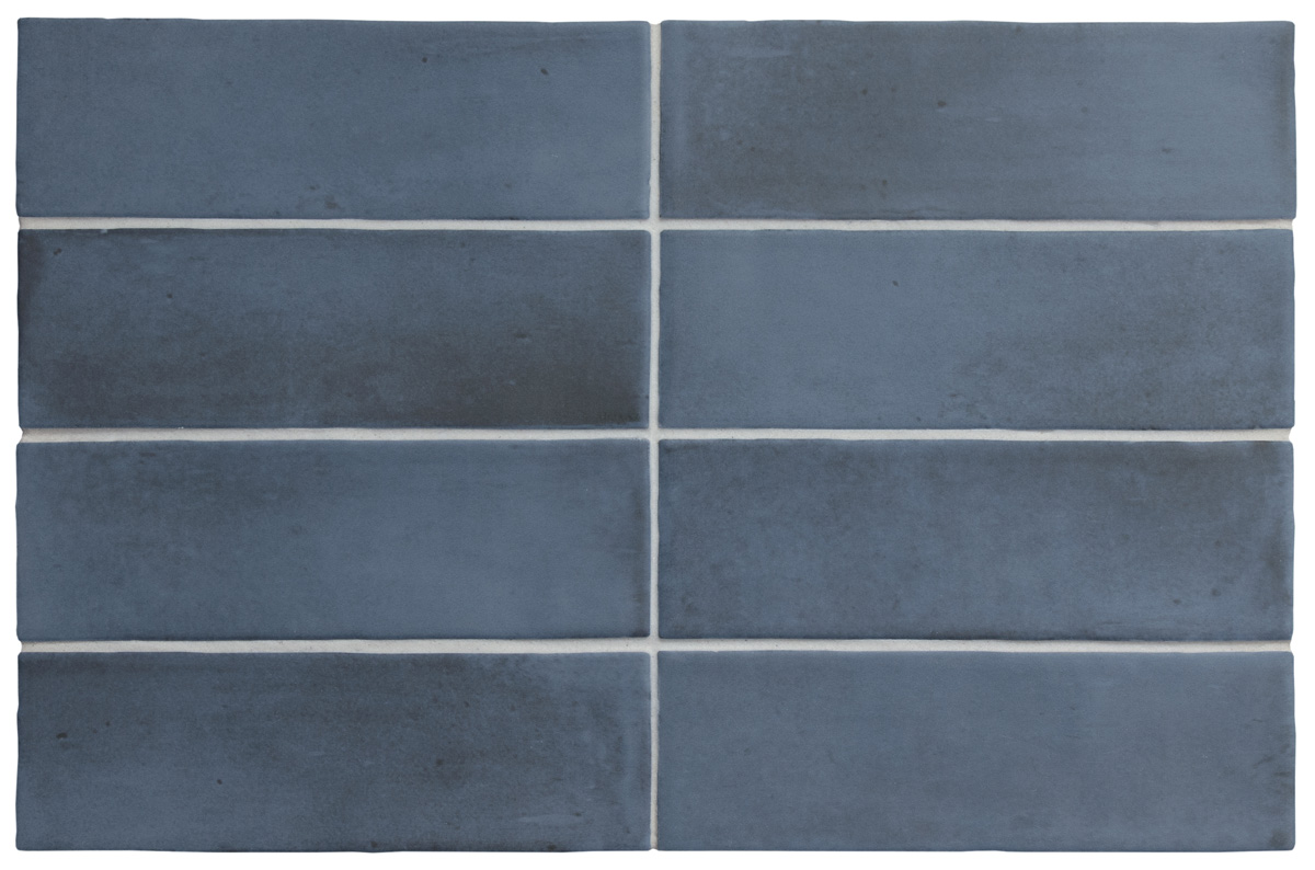 Jabo Premium Koko wandtegel 15x5cm donkerblauw mat