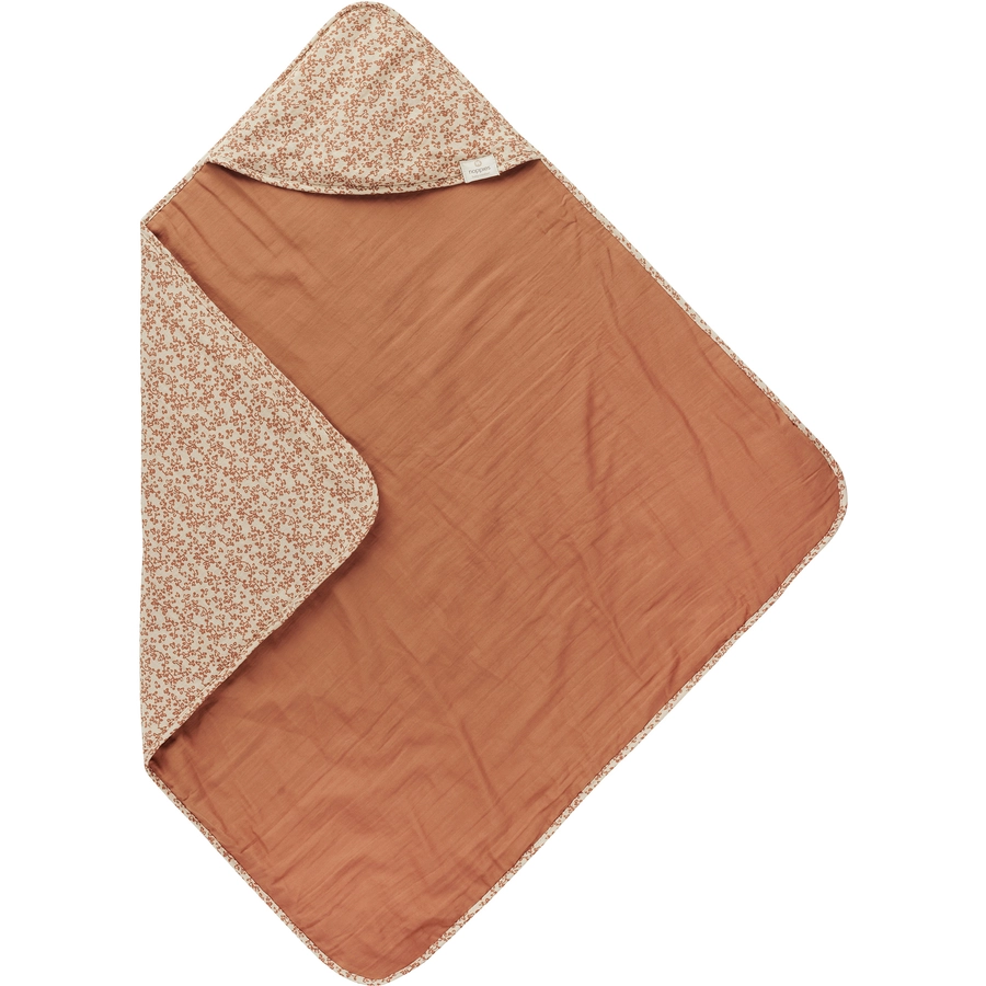 Noppies Wickeltuch Botanical 100x100 cm Indian Tan