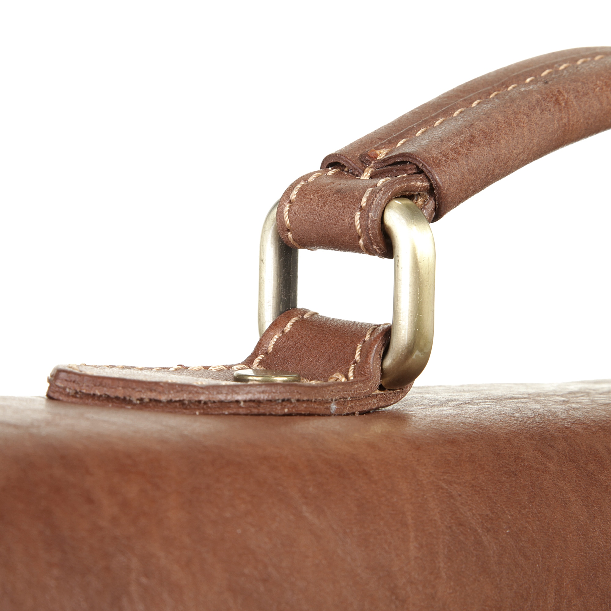 Piké Aktentasche echt Leder, Made in Italy
