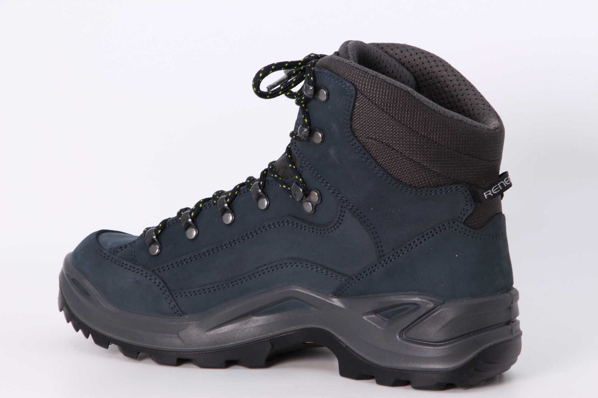 Lowa Renegade GTX MID dunkelblau / limone