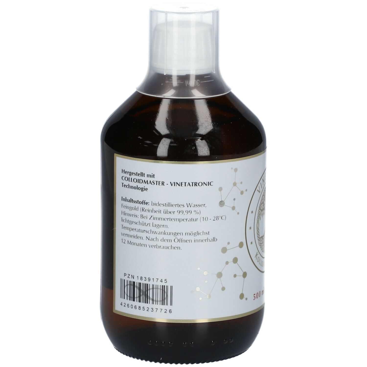 VINETASOL - Kolloidales Gold 10ppm