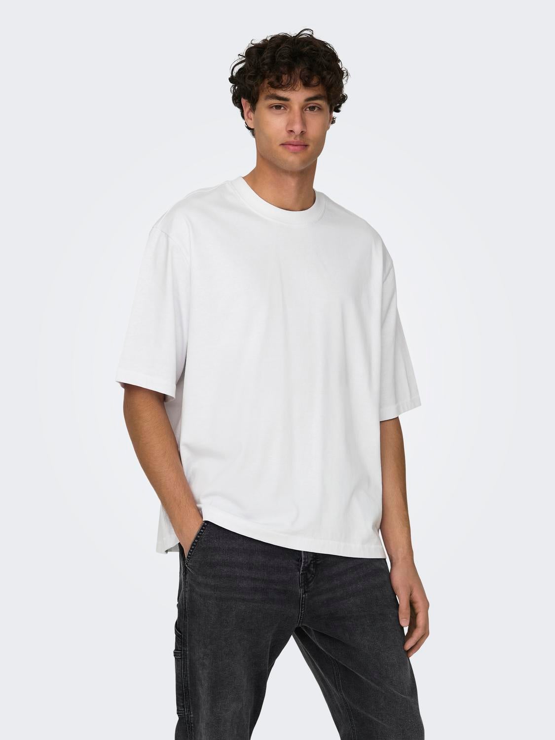ONSMILLENIUM T-shirt Bright White