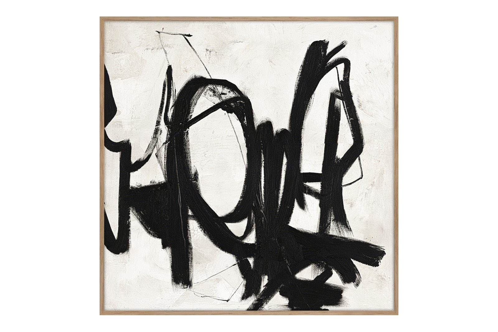 Playblack 2 100x100 cm Oak Frame