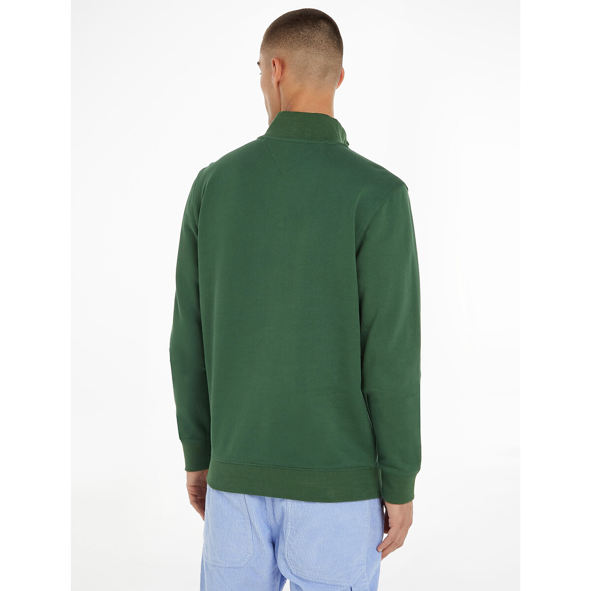 TOMMY JEANS<br>Suéter com gola alta e meio zíper