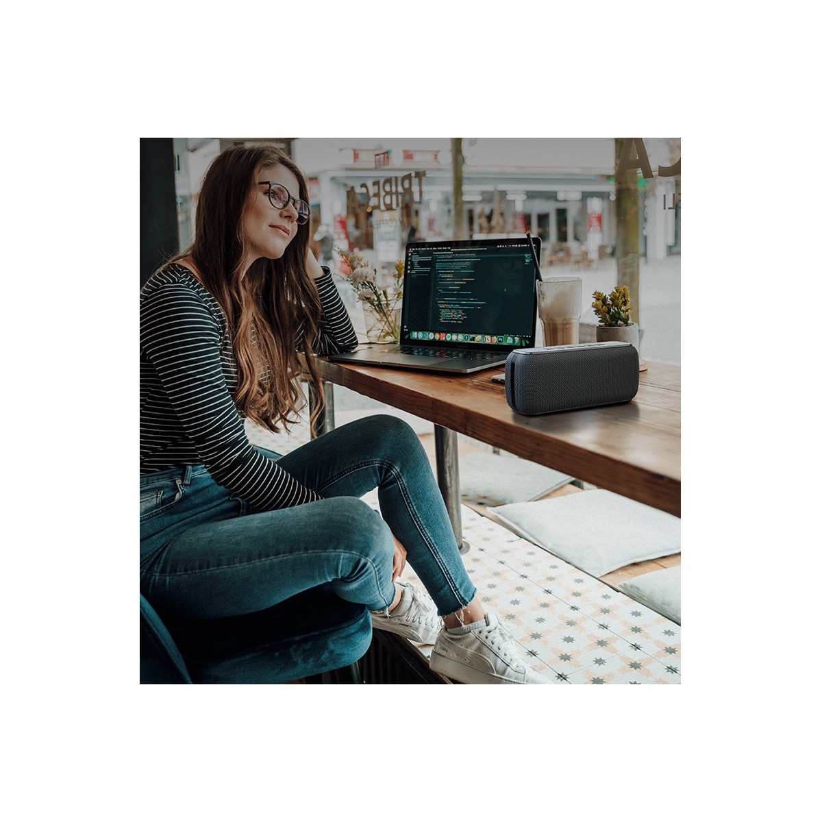 LY Sweden Kraftfull Bluetooth Høyttaler 60W V7 Pro Vanntett
