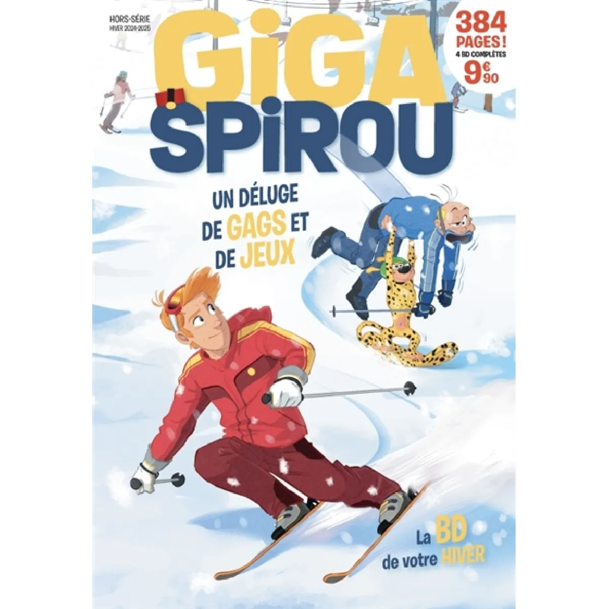 Giga Spirou, hors-série. Un déluge de gags et de jeux : la BD de votre hiver