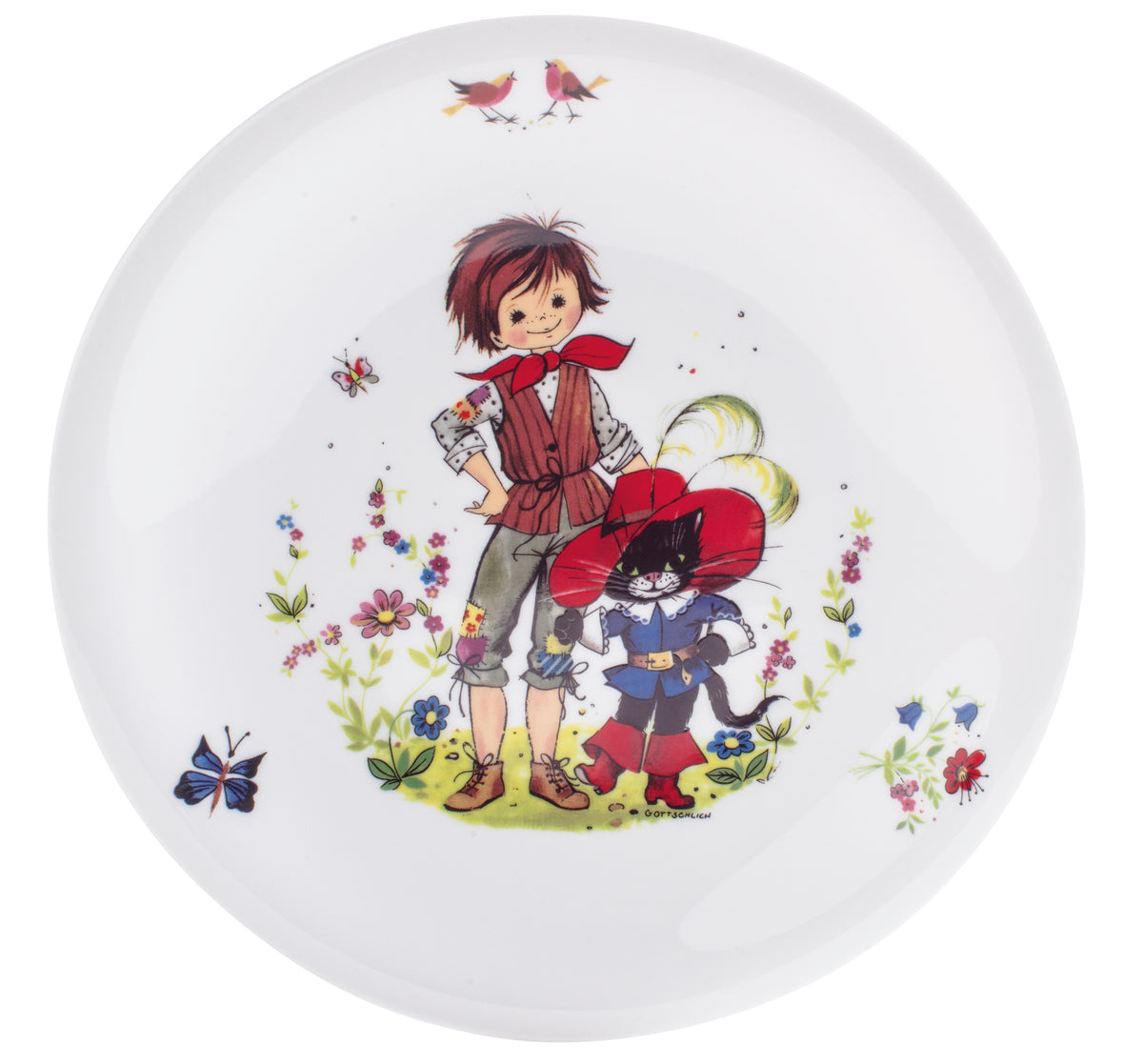 KAHLA Kids Kinderset 3tlg. Gestiefelter Kater