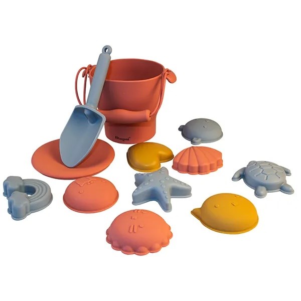 Køb Magni Strandsæt i Silikone Terracotta