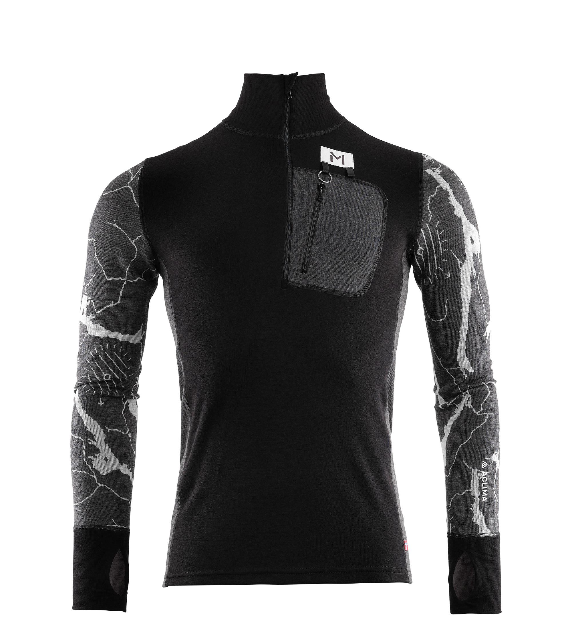 Aclima Lars Monsen Femund Polo Black/Marengo