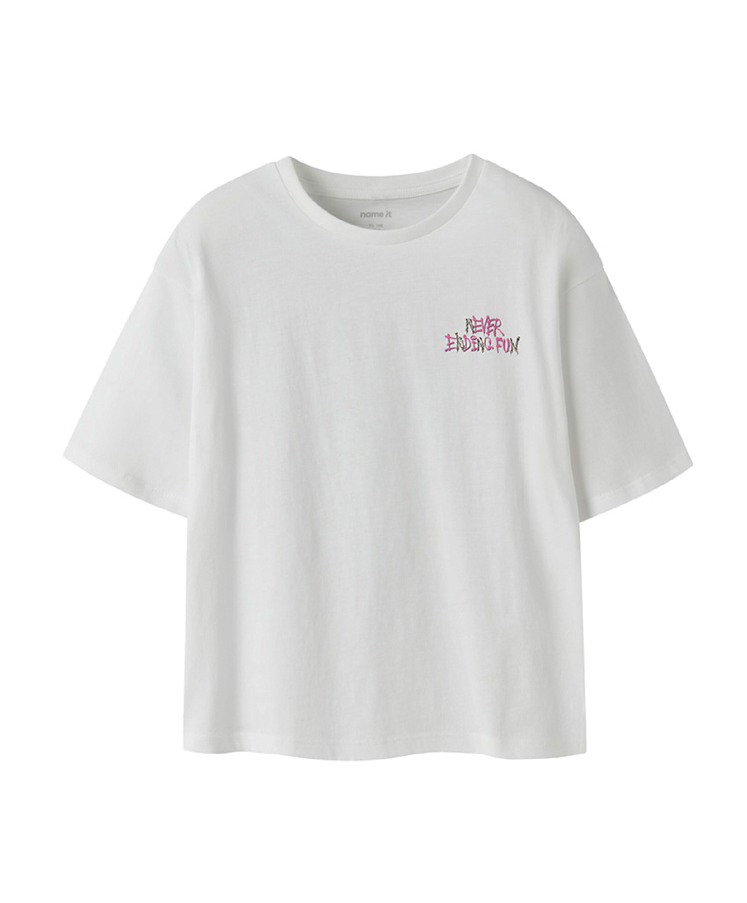 Name it Meisjes T-shirt wit