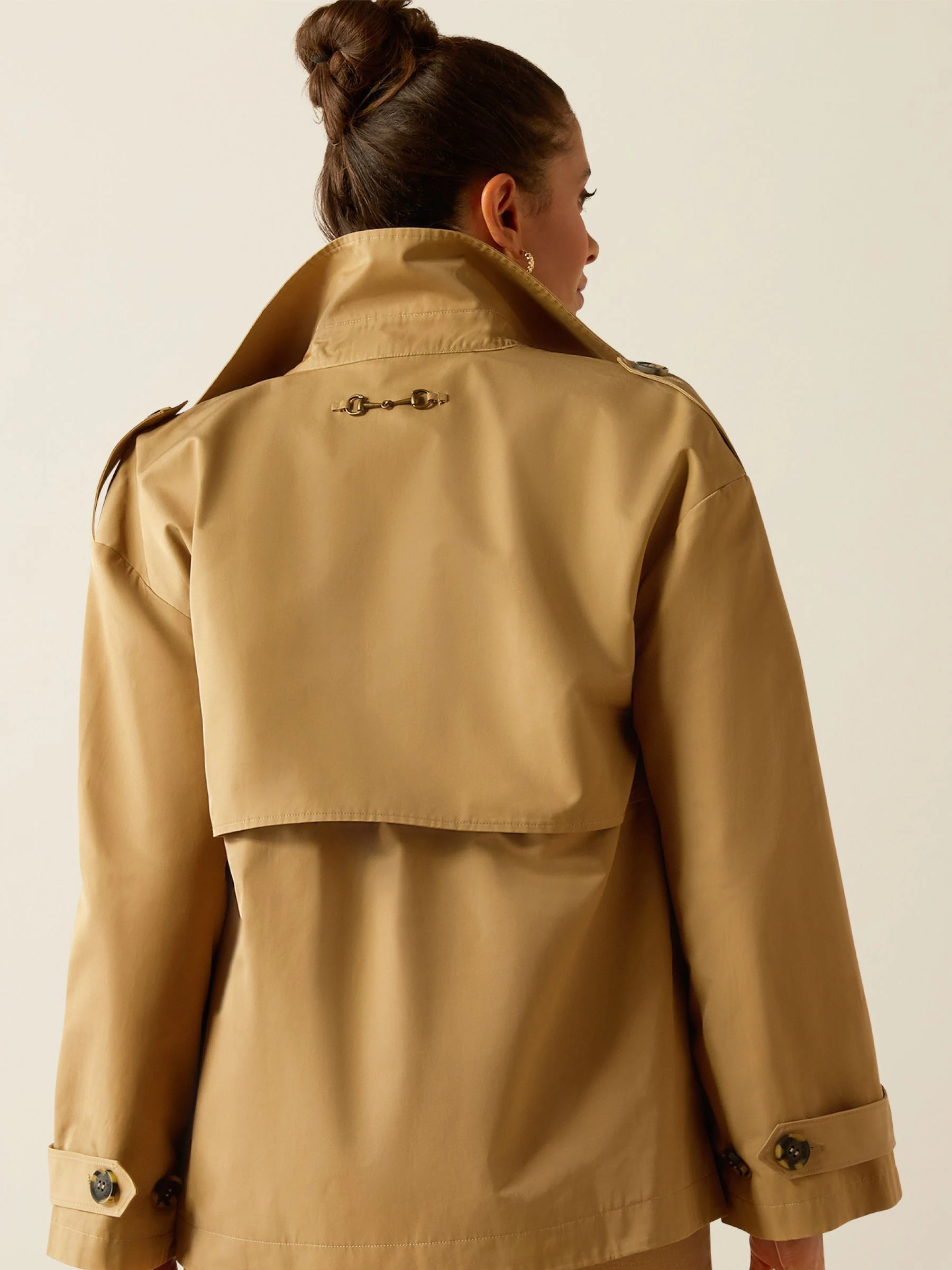 Ariat Natural Staunton A-Line Trench Coat