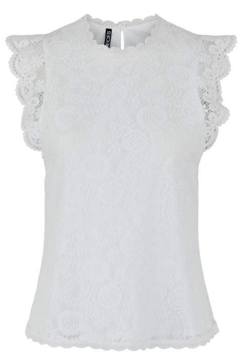 Pieces witte dames top
