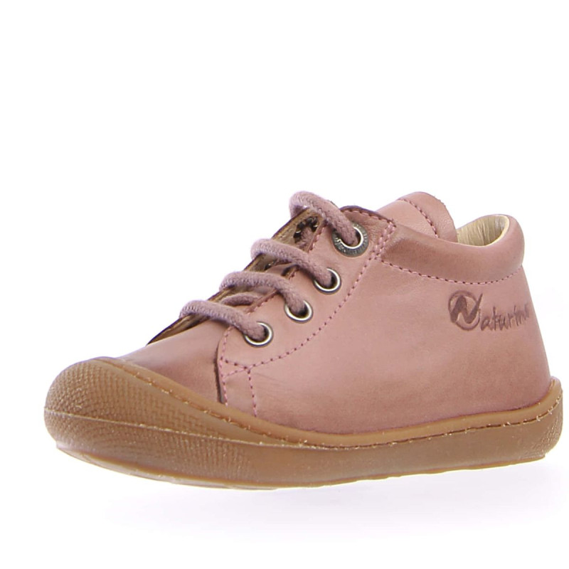 Naturino Naturino Cocoon Supersouple Lacets Rose