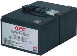 APC Replacement Battery Cartridge #6 - UPS-batteri - 1 x batteri - Blysyre - sort - for P/N: SMC1500IC, SMT1000I-AR, SMT1000IC, SUA1000ICH-45, SUA1000I-IN, SUA1000J3W, SUA1500J3W