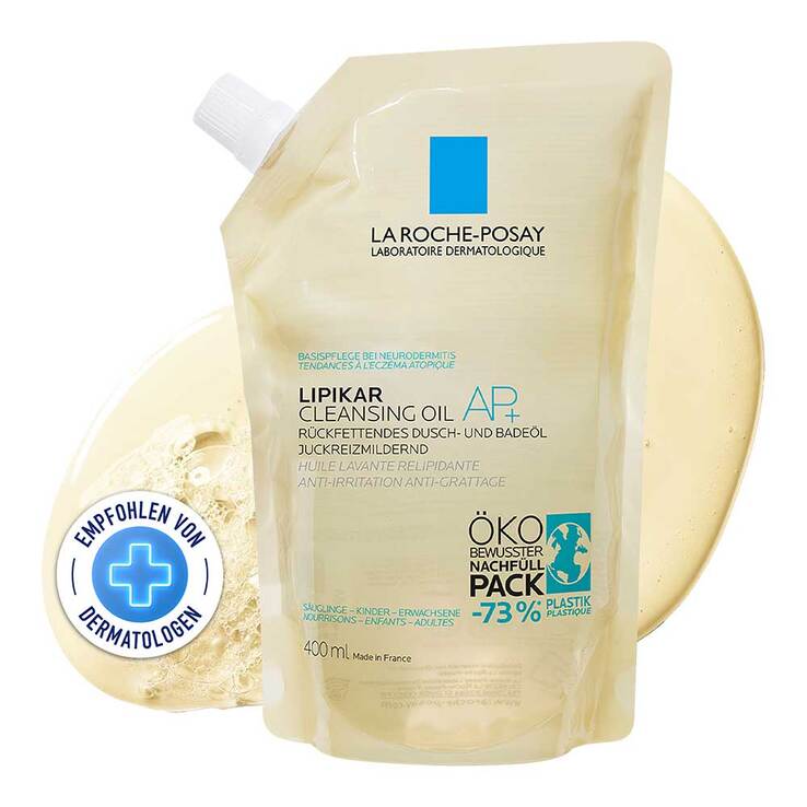 La Roche-Posay Lipikar Dusch- und Badeöl AP + , 400 ml