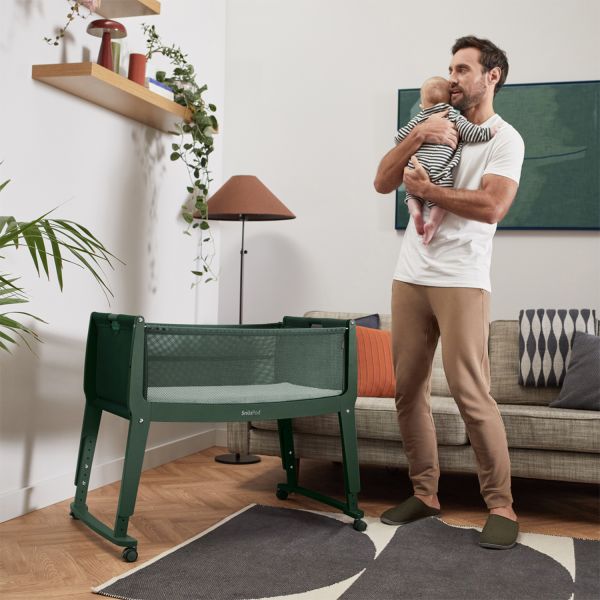 SnuzPod Studio Co-sleeper - London Navy
