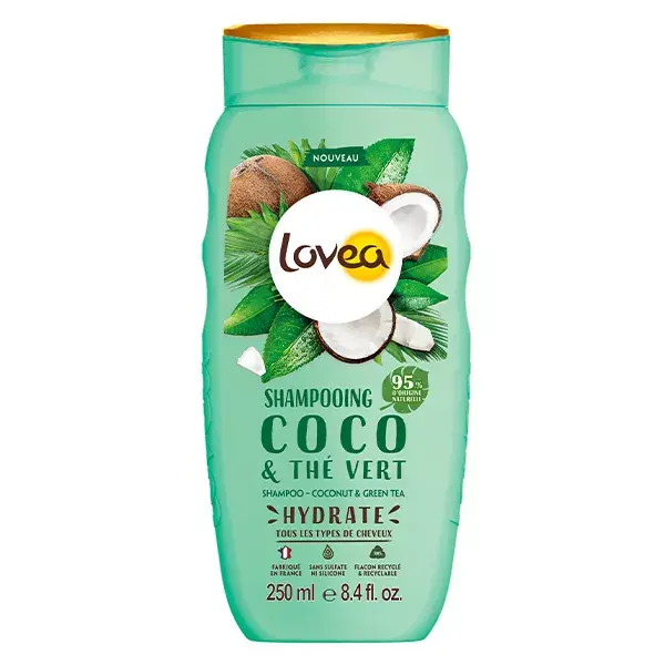 Shampoo Lovea Coco e Chá Verde 250ml