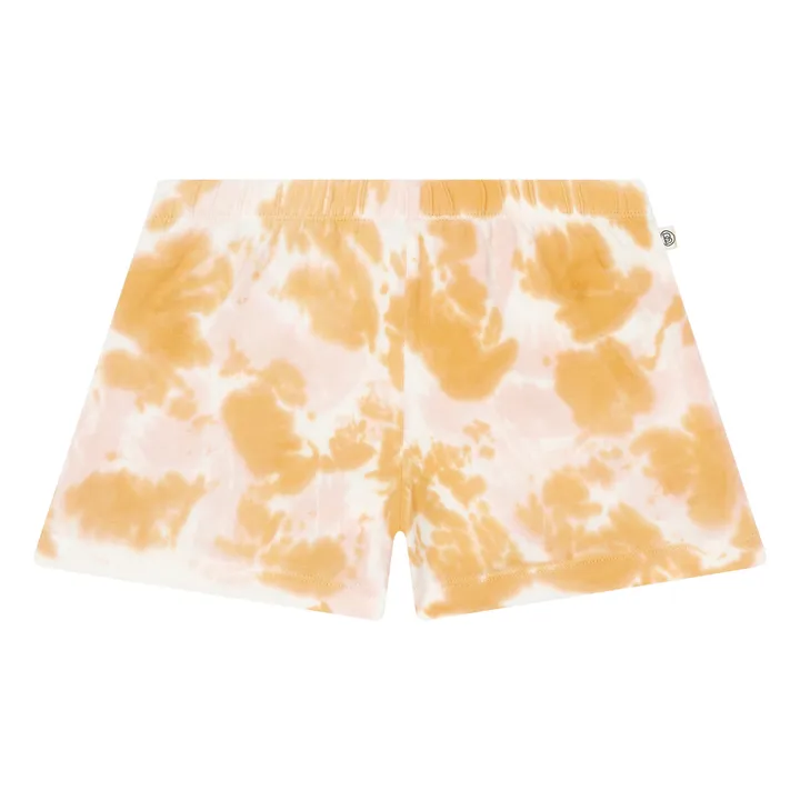 SMALLABLE BASICS Short Coton Bio | Tie&dye Vieux rose
