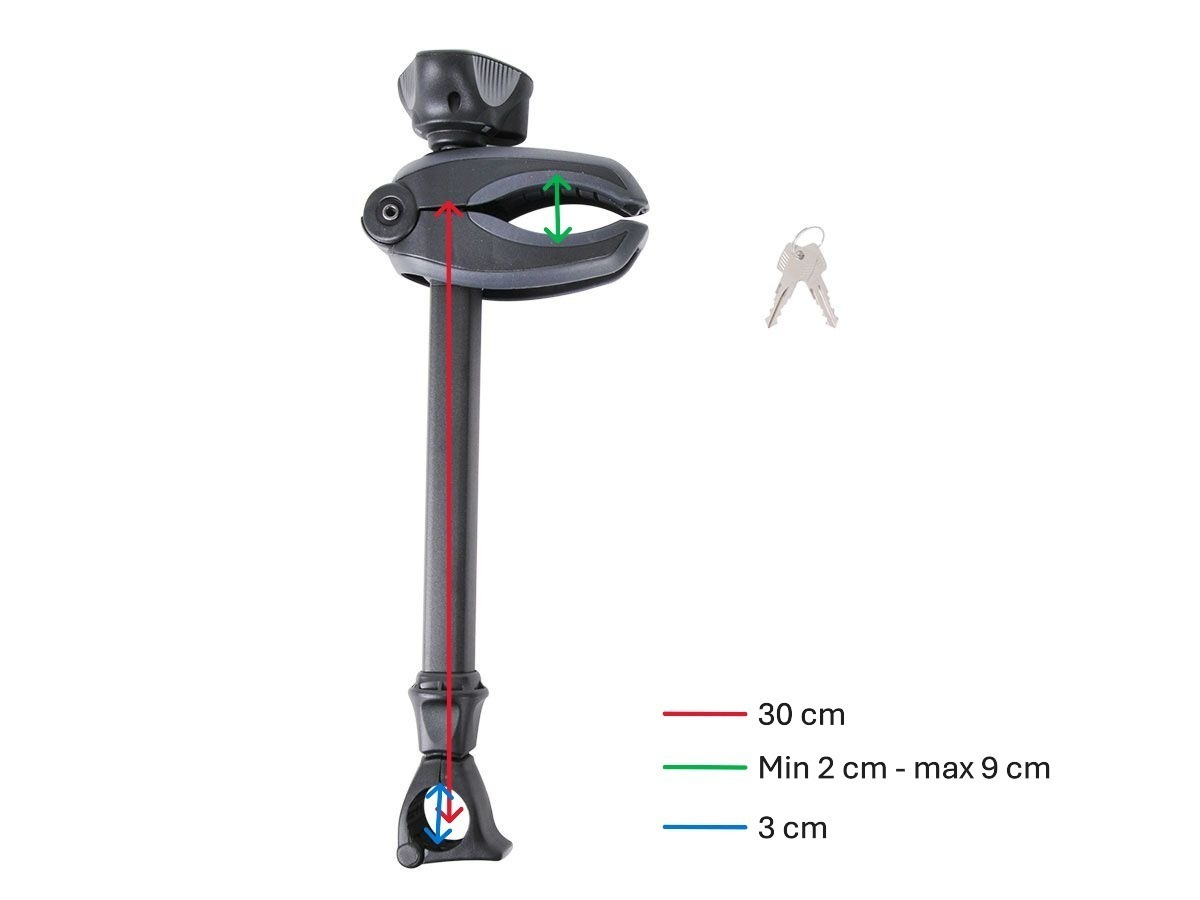 Thule Bike Holder 2.5 ACUTight lange fietsklem – black