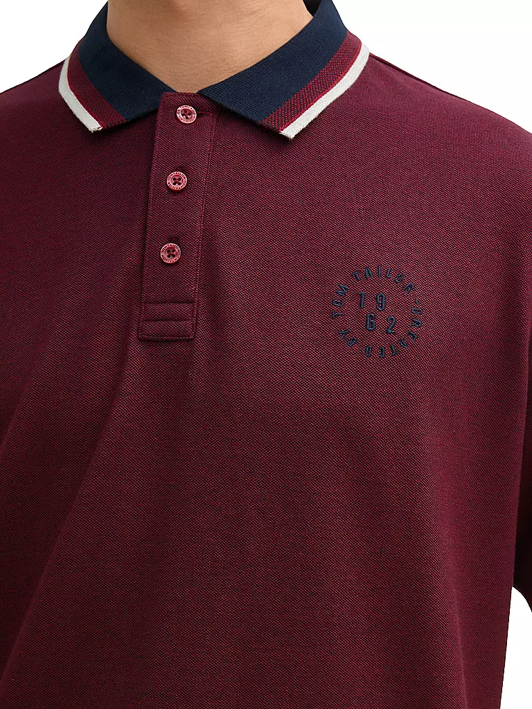 TOM TAILOR Poloshirt rot