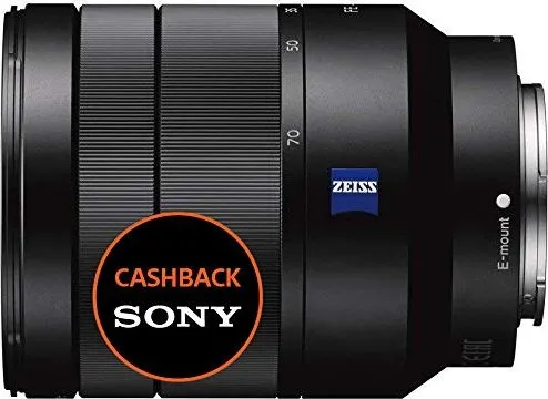 Sony SEL2470Z - Zoomobjektiv - 24 mm - 70 mm - f/4.0 Vario-Tessar T* FE ZA OSS - Sony E-mount - for Cinema Line; a VLOGCAM; a1; a1 II; a6700; a7 IV; a7C; a7C II; a7CR; a7R V; a7s III; a9 III