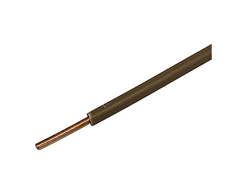 STEFFEN T-Draht 2.5 mm², 50 m Braun Installationskabel
